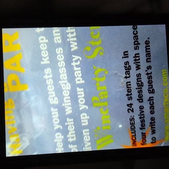 NIP 24 Wine Party Stem Tags - Picture 3 of 3